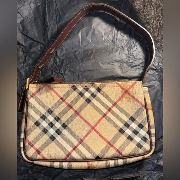 Burberry Bags Burberry Haymarket Coated Canvas Nova Check